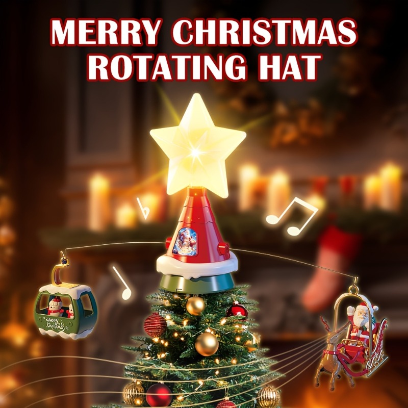 Outdoor Power For Christmas Lights - Müzikli ve Işıklı Noel Ağacı Üstü