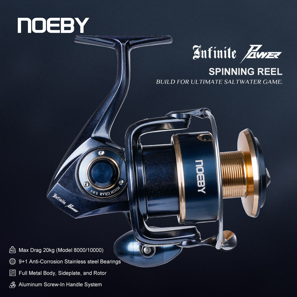Outdoor Power Reel - Noeby Sonsuz Güçlü Spin Balıkçılık Makarası