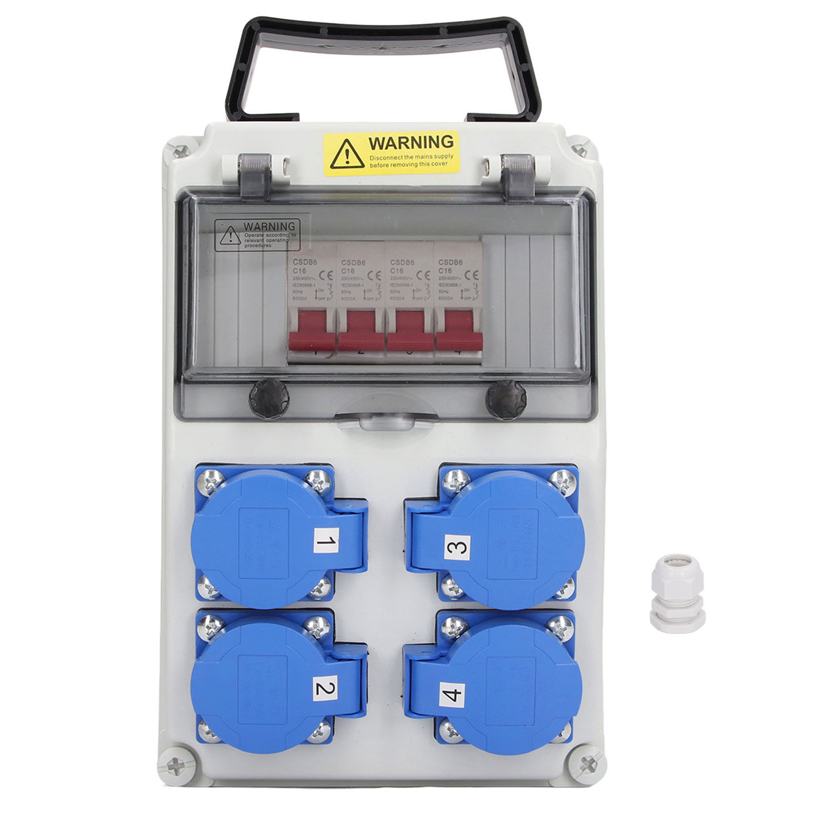 Outdoor Power Distributors - Bahçe Avlusu için Devre Kesicili 4