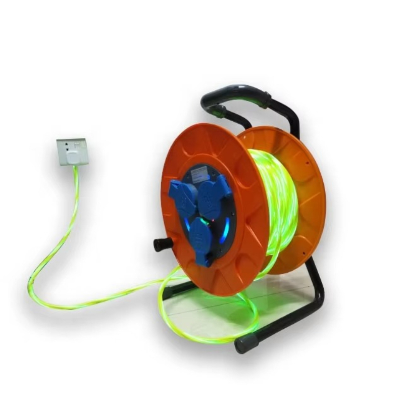 Outdoor Power Reel - Taşınabilir aydınlatma 4 yollu elektrik uzatma
