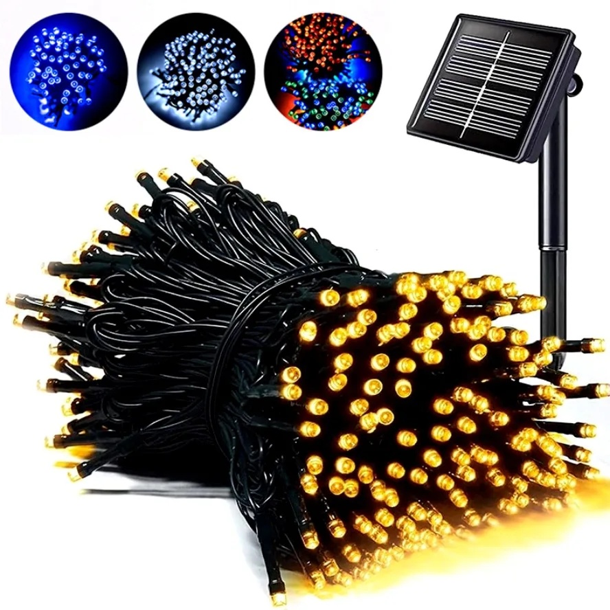 Outdoor Power For Christmas Lights - LED Güneş Enerjili Dış Mekan Peri