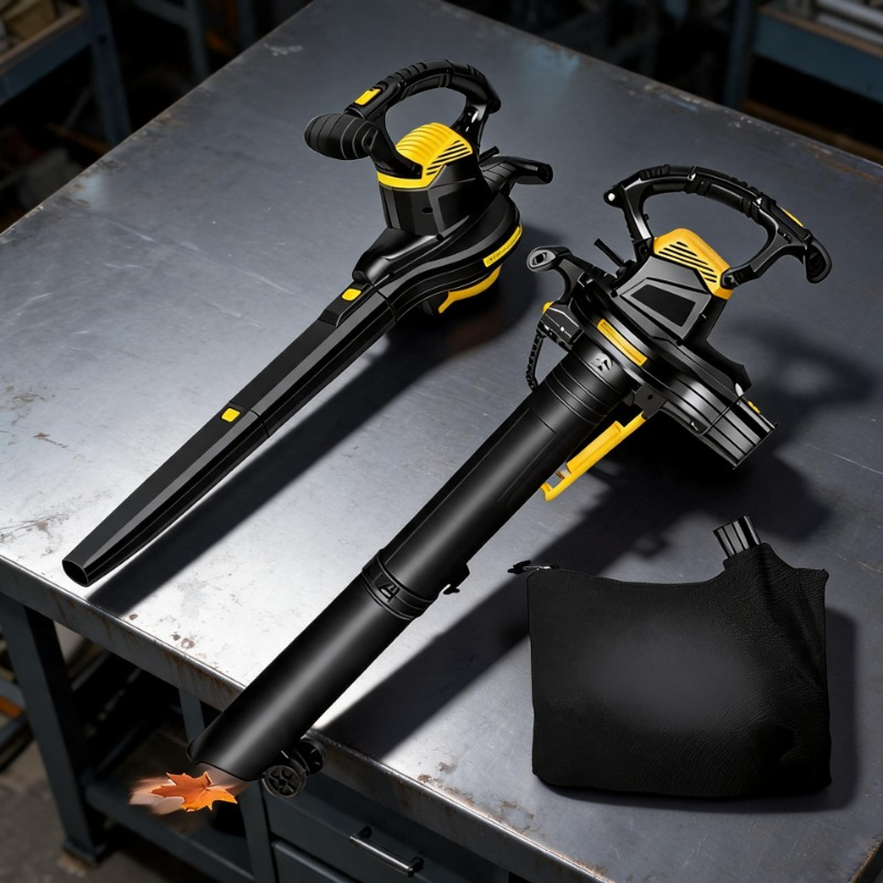Outdoor Power Vacuum - Bahçe Üfleyici Yaprak Süpürgesi Yaprak Kırıcı