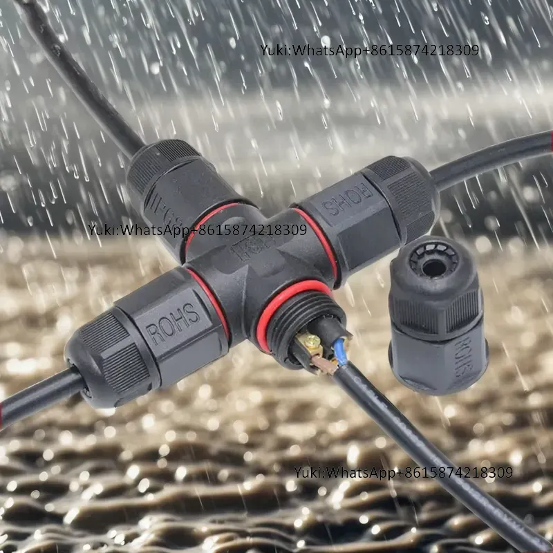 Outdoor Power Junction Box - IP68 Su Geçirmez Kablo T Tap