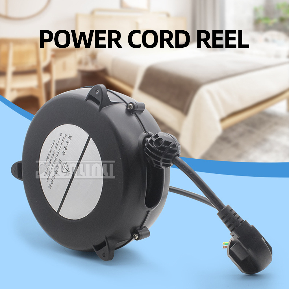 Outdoor Power Reel - Genişleme kablosu makarası, 3 çekirdekli güç