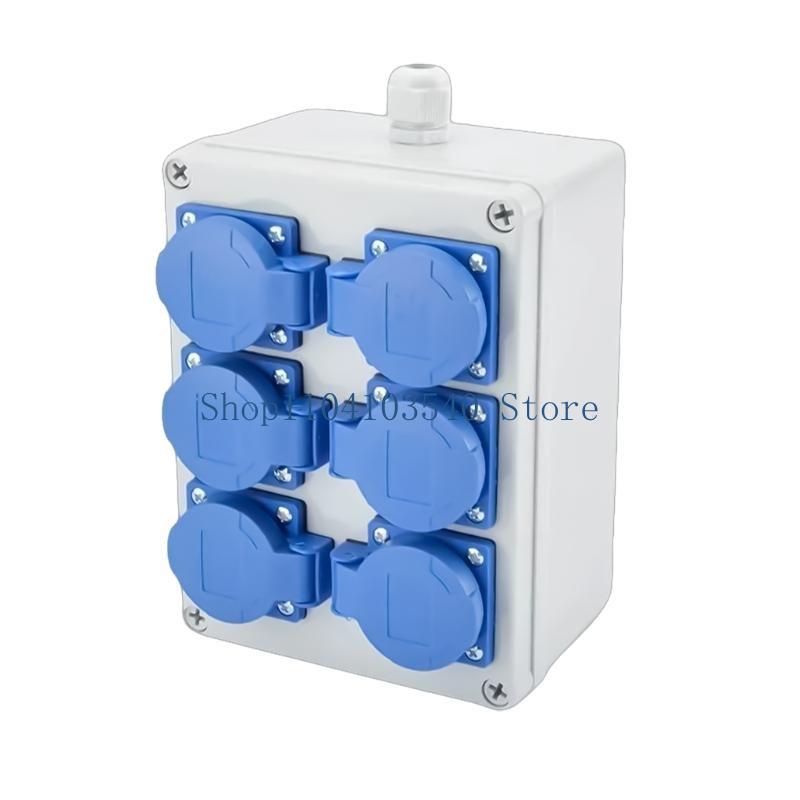 Outdoor Power Distributors - 02DC 6 Delikli Duvar Soketi Güç