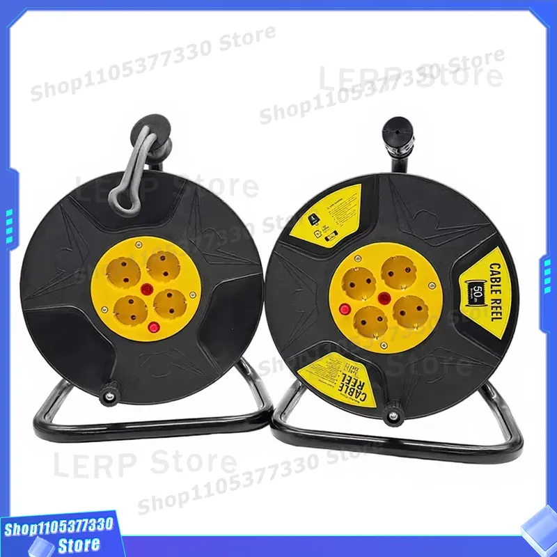 Outdoor Power Reel - 25m Ağır Hizmet Tipi Uzatma Kablosu