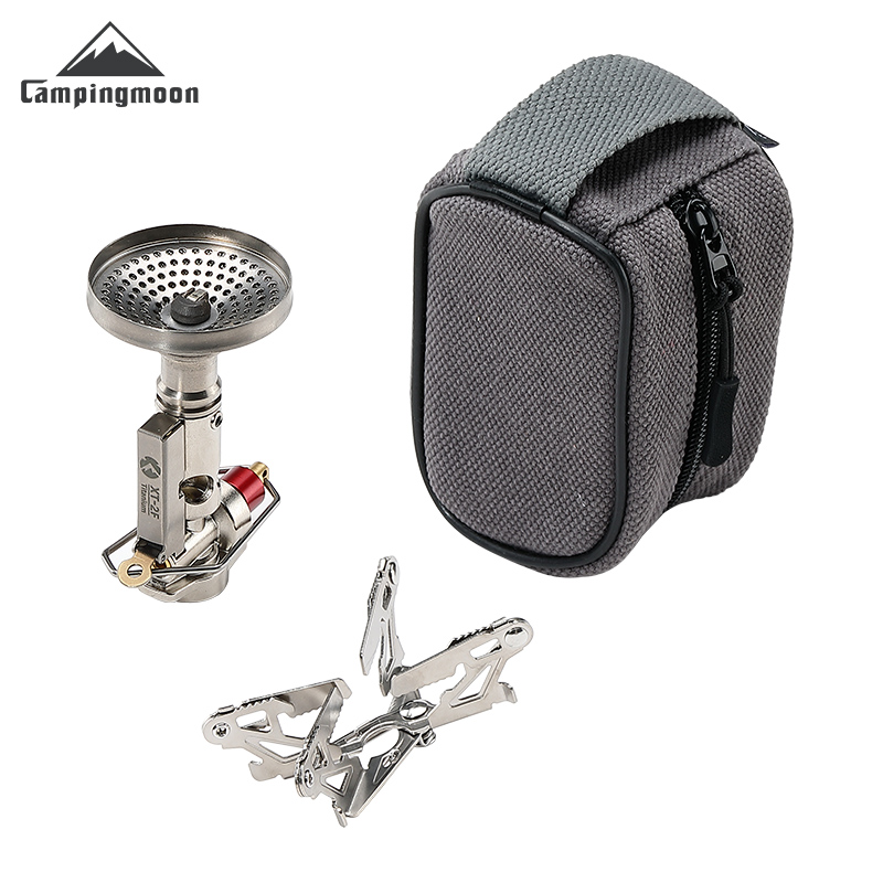 Outdoor Kitchen Power Burner - CAMPINGMOON XT-2F Xuanfeng Titanyum Roket Soba