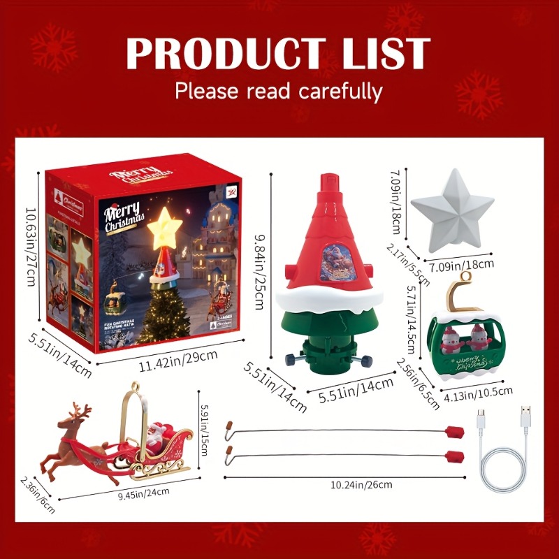 Müzikli ve Işıklı Noel Ağacı Ü - Outdoor Power For Christmas Lights incelemesi ve fiyatı