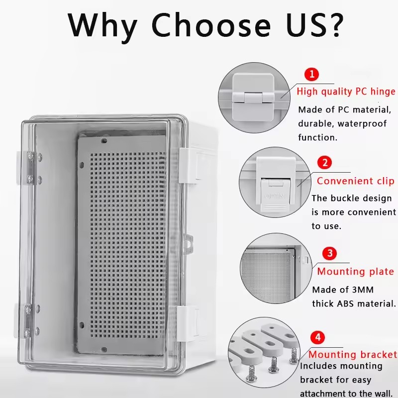 IP66 Su Geçirmez Bağlantı Kutu - Outdoor Power Junction Box incelemesi ve fiyatı