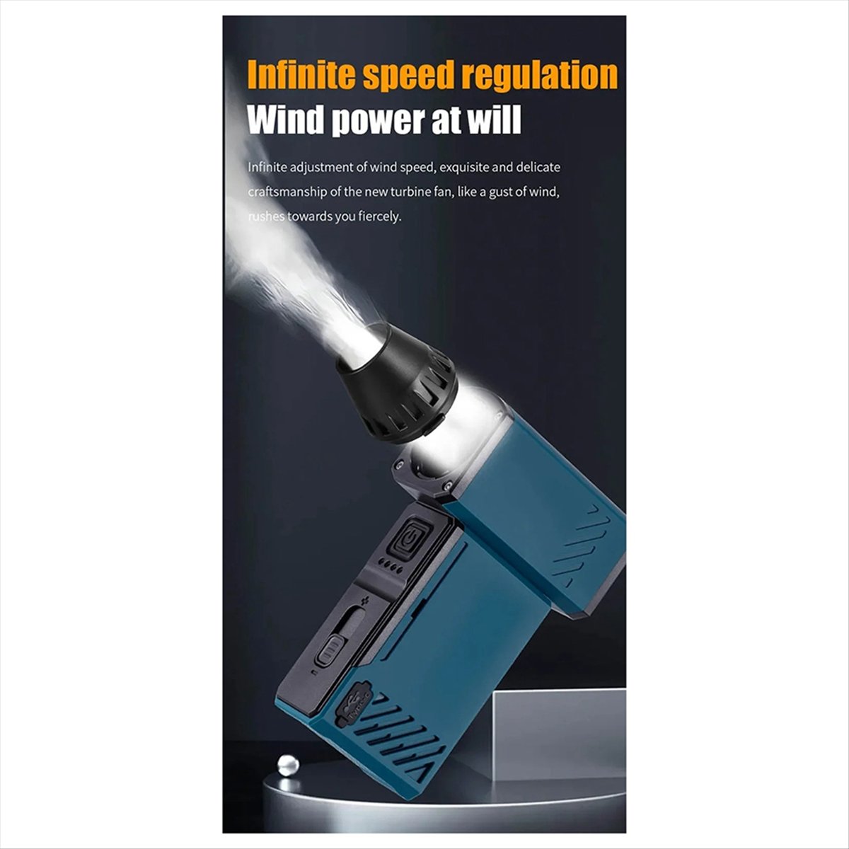 130000RPM Yüksek Güçlü Açık Ha - Outdoor Power Vacuum incelemesi ve fiyatı