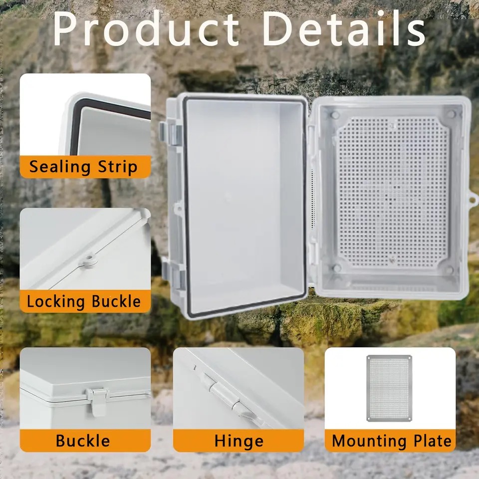 Dış Mekan IP66 Abs Pc Menteşel - Outdoor Power Junction Box incelemesi ve fiyatı