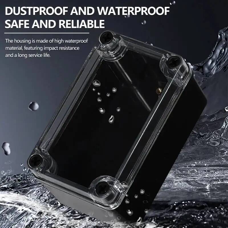 2 adet şeffaf kapak su geçirme - Outdoor Power Junction Box incelemesi ve fiyatı