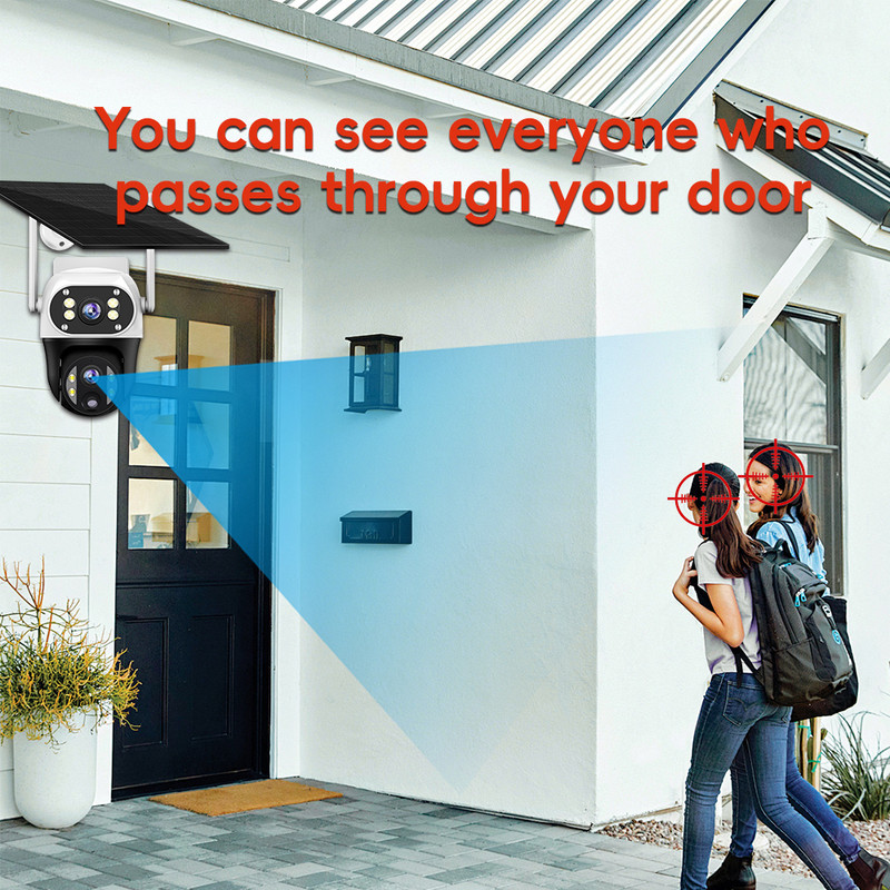 4G WiFi Güneş Enerjili CCTV Ka - Outdoor Power G Motion incelemesi ve fiyatı