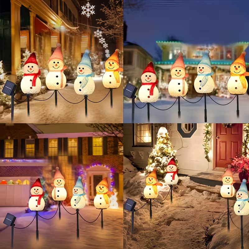 1-4 adet noel güneş enerjili k - Outdoor Power For Christmas Lights incelemesi ve fiyatı