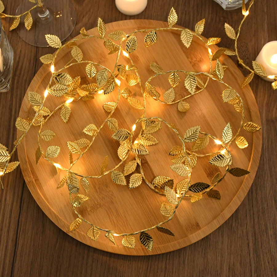 Altın Yaprak Rattan Bakır Tel  - Outdoor Power For Christmas Lights incelemesi ve fiyatı