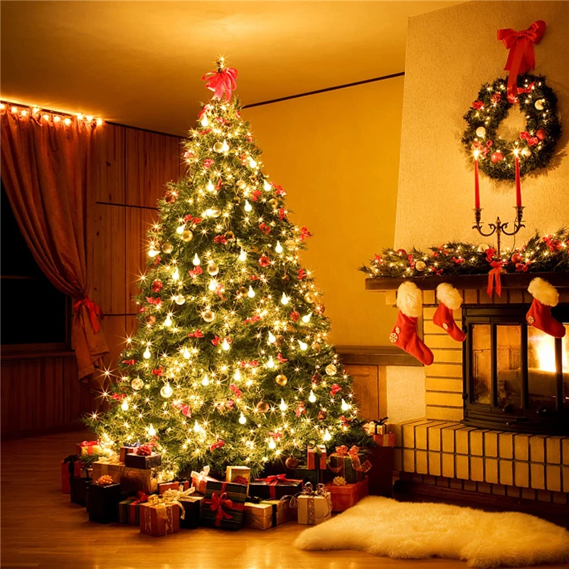 10M USB/pil gücü topu LED dize - Outdoor Power For Christmas Lights incelemesi ve fiyatı