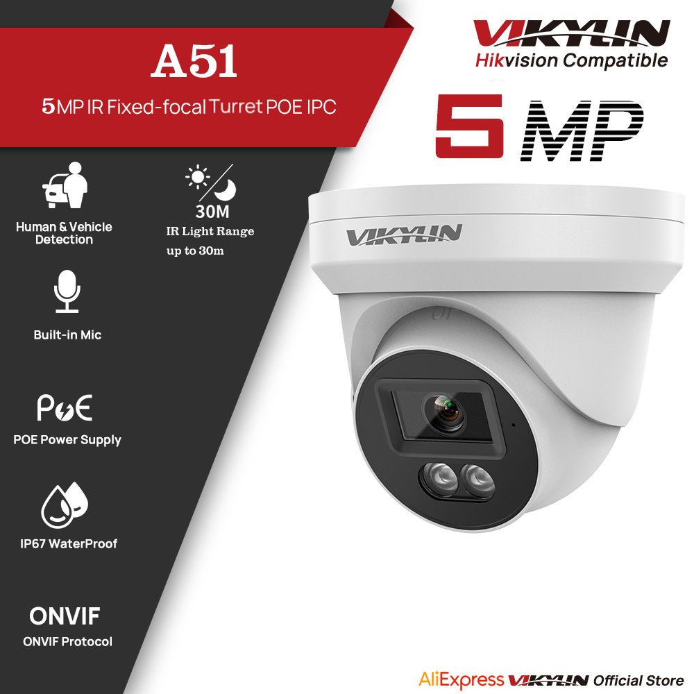 VIKYLIN 5MP IP Güvenlik Kamera - Outdoor Power G Motion incelemesi ve fiyatı