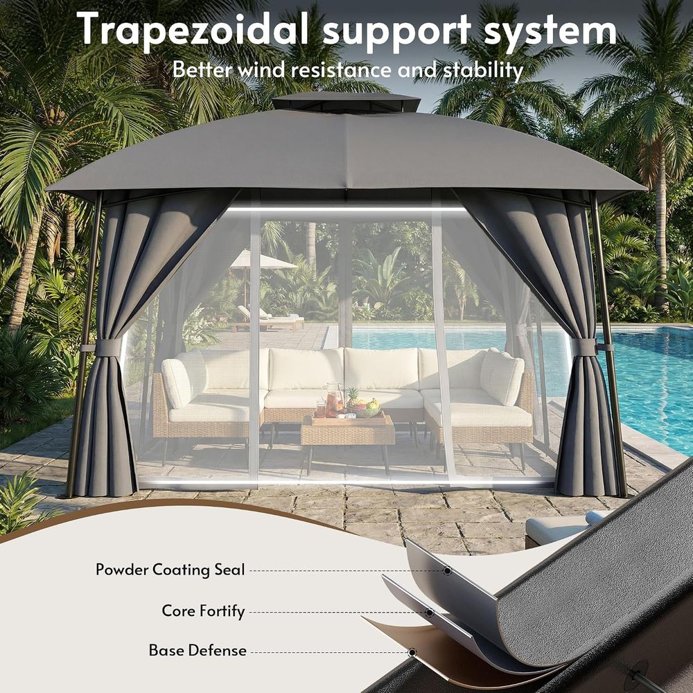 Dış Mekan Veranda Çardağı 1012 - Outdoor Power For Gazebo incelemesi ve fiyatı