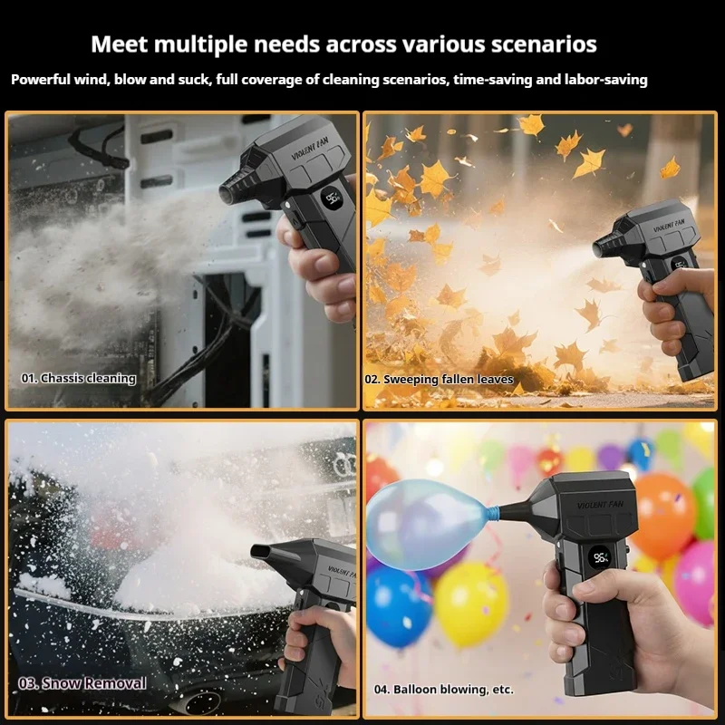 X5 turboşarjlı fan 99.000 rpm  - Outdoor Power Vacuum incelemesi ve fiyatı