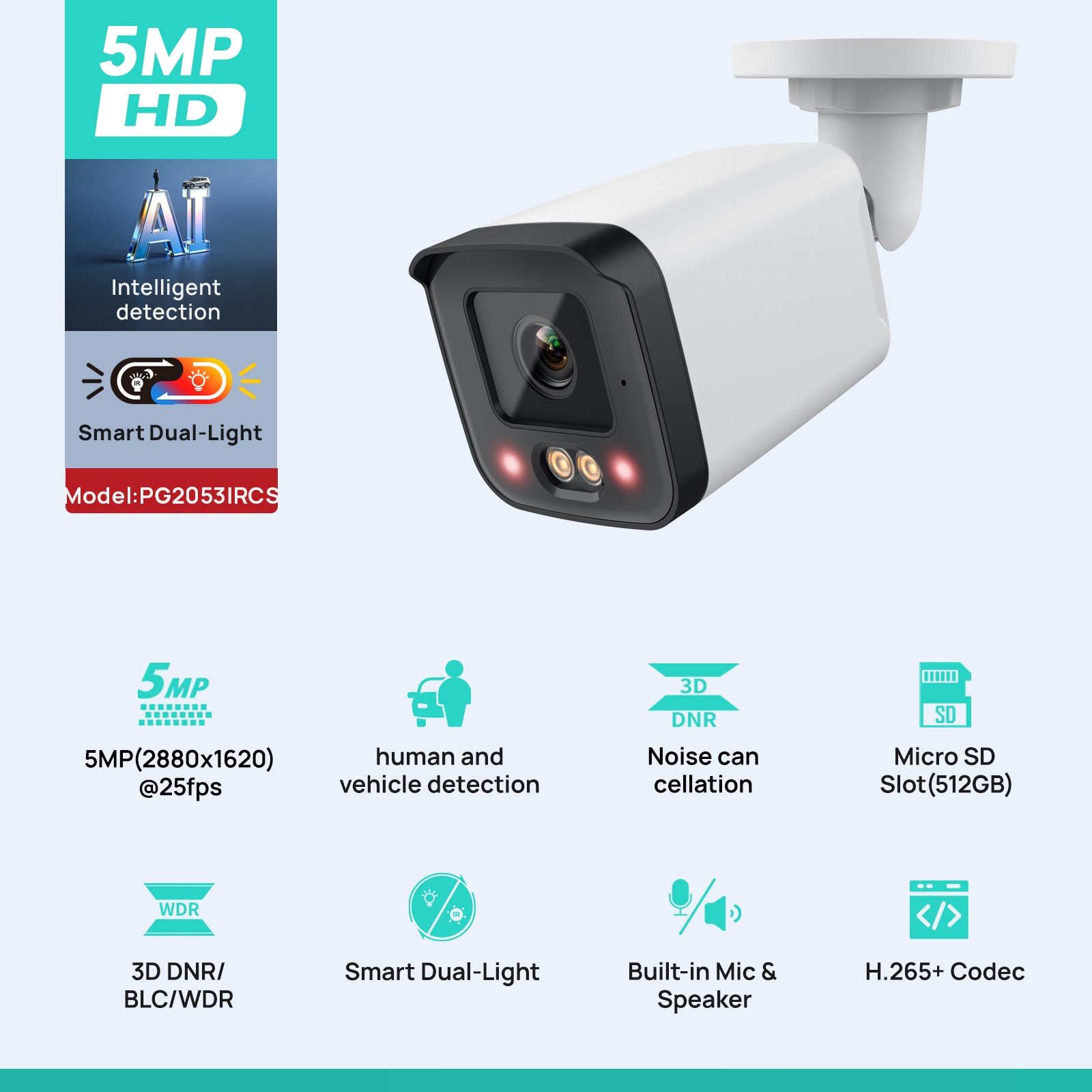 VIKYLIN IP Güvenlik Kamerası 5 - Outdoor Power G Motion incelemesi ve fiyatı
