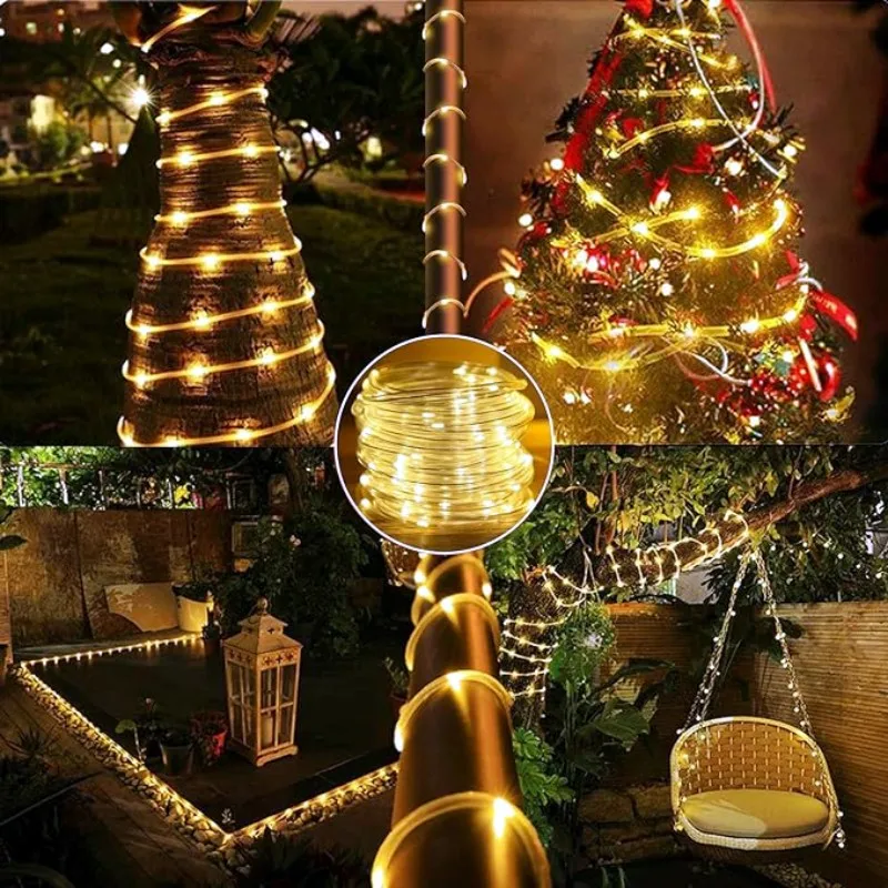 LED Güneş Şerit Halat Tüp Peri - Outdoor Power For Christmas Lights incelemesi ve fiyatı