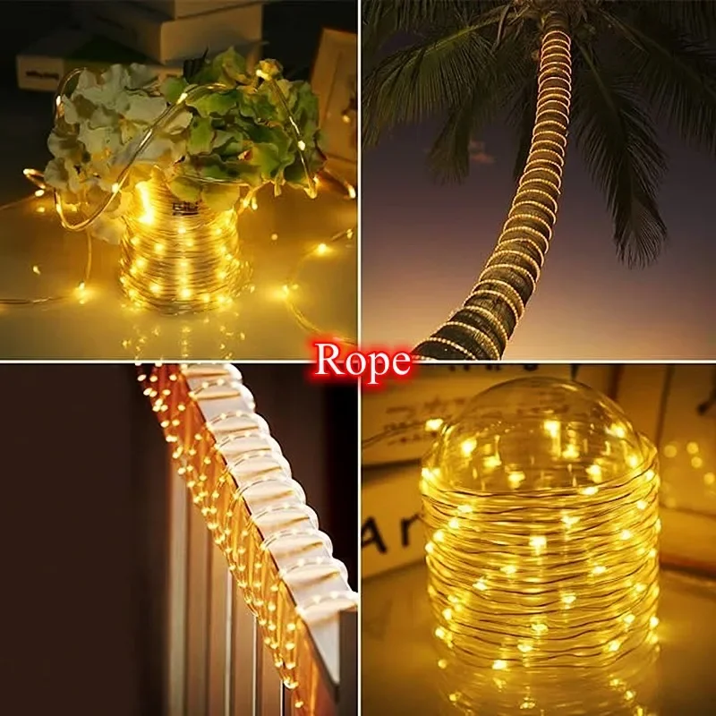 LED Güneş Şerit Halat Tüp Peri - Outdoor Power For Christmas Lights incelemesi ve fiyatı