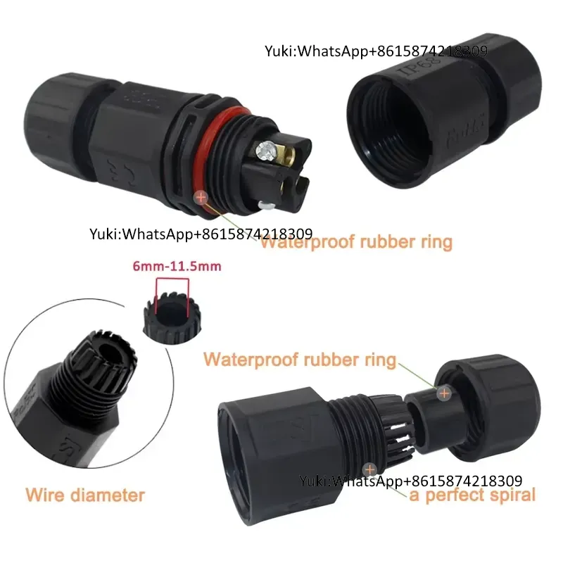 IP68 Su Geçirmez Kablo T Tap E - Outdoor Power Junction Box incelemesi ve fiyatı