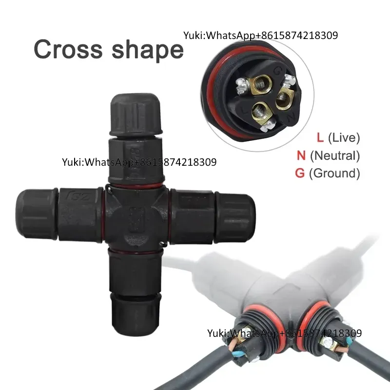 IP68 Su Geçirmez Kablo T Tap E - Outdoor Power Junction Box incelemesi ve fiyatı