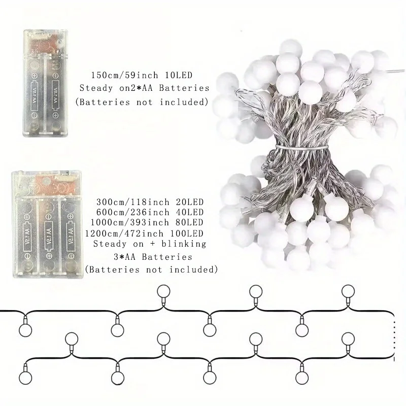 USB/Pil Güçlü Dize Işıklar Kür - Outdoor Power For Christmas Lights incelemesi ve fiyatı