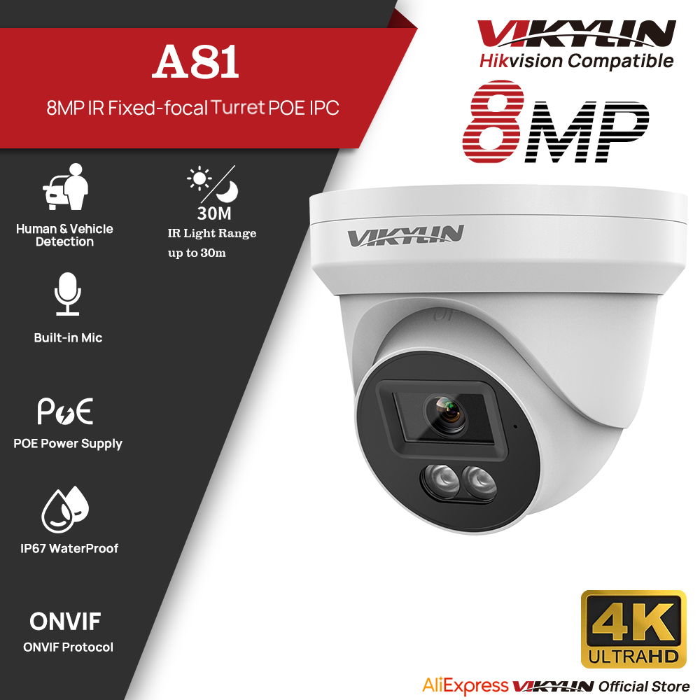 VIKYLIN 8MP HD IP Güvenlik Kam - Outdoor Power G Motion incelemesi ve fiyatı