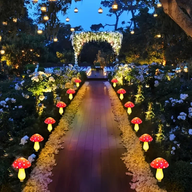 Güneş Enerjili LED Mantar Işık - Outdoor Power For Christmas Lights incelemesi ve fiyatı