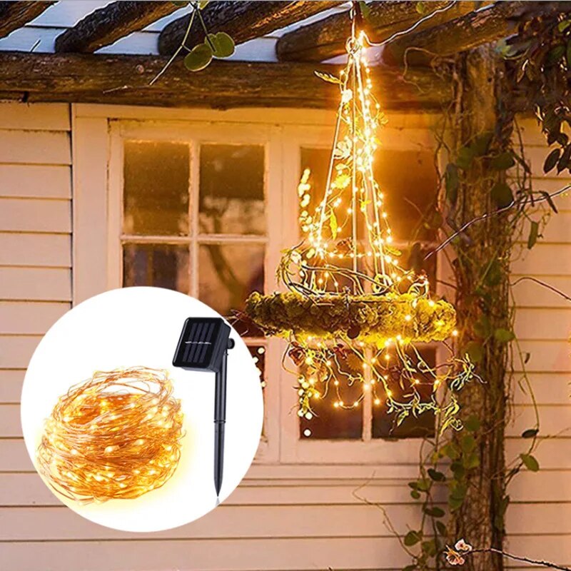 100 LED güneş peri su geçirmez - Outdoor Power For Christmas Lights incelemesi ve fiyatı