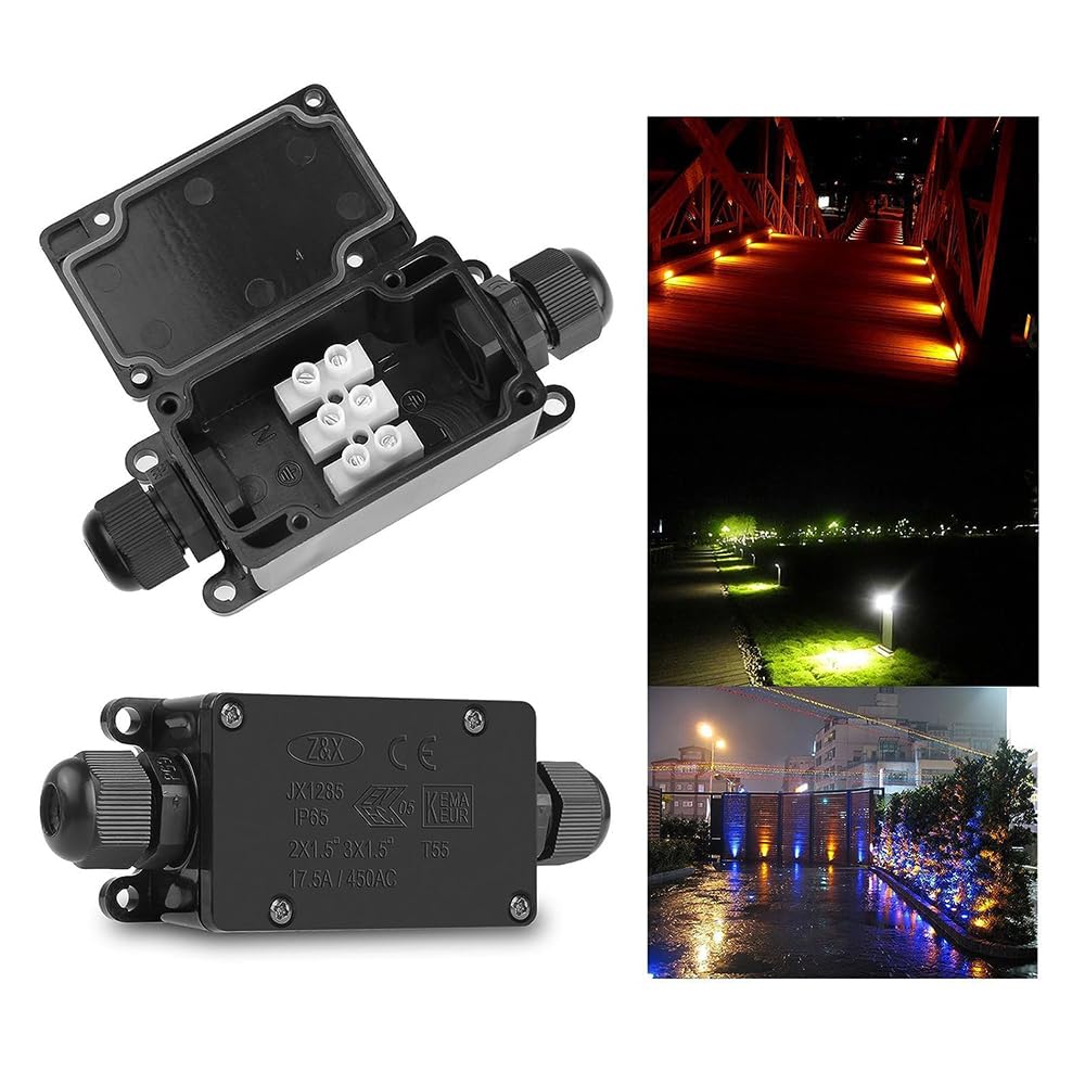 3 adet 2Way IP65 Su Geçirmez D - Outdoor Power Junction Box incelemesi ve fiyatı